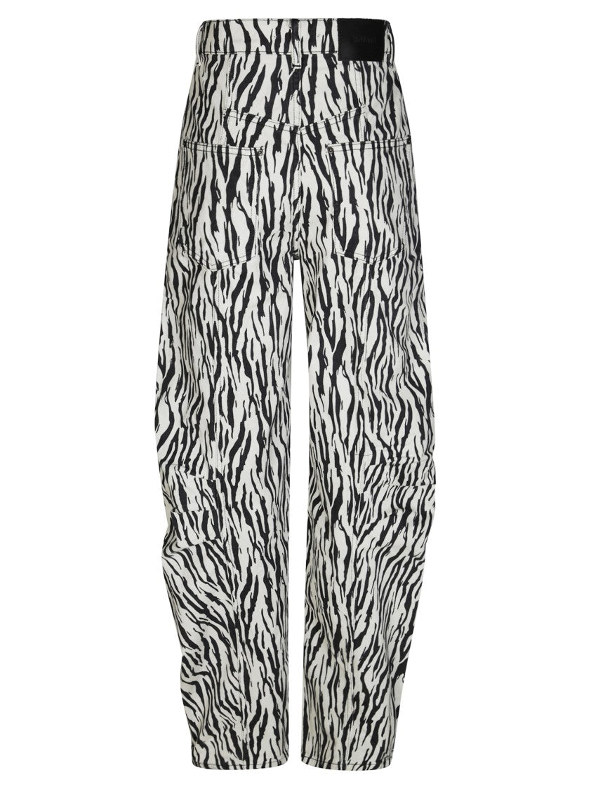 Rotate Printed Twill Cargo Pants