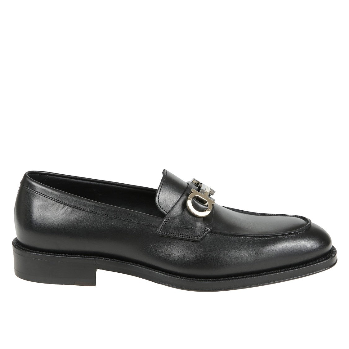 Ferragamo Gancini Loafers Leather Sole