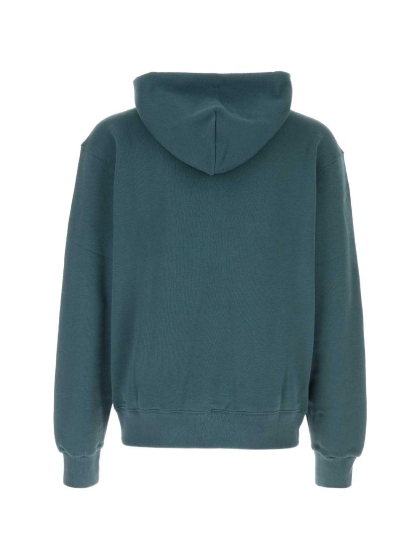 Kenzo Hooded Embroidered Logo Kangaroo Sweater