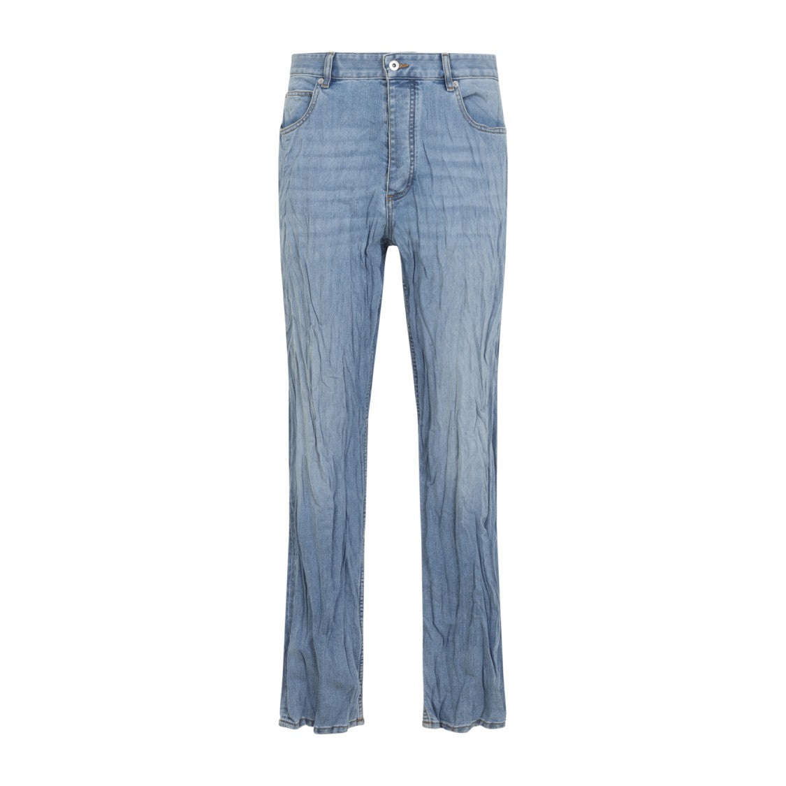Bottega Veneta Crushed Denim Pants