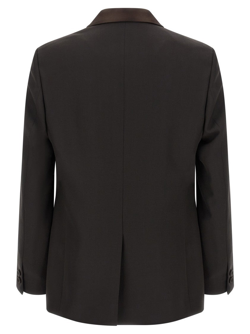 Fendi Crepe Wool Blazer
