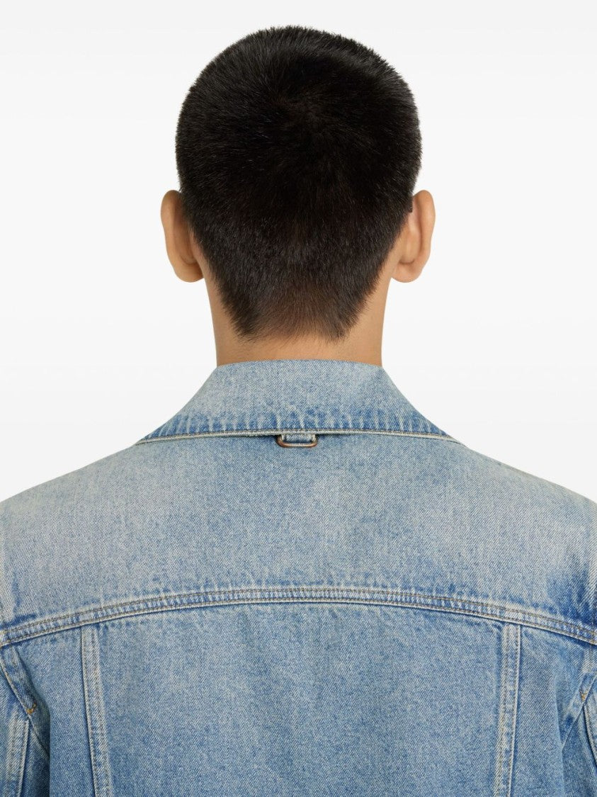 Courrèges Classic Blue Denim Jacket