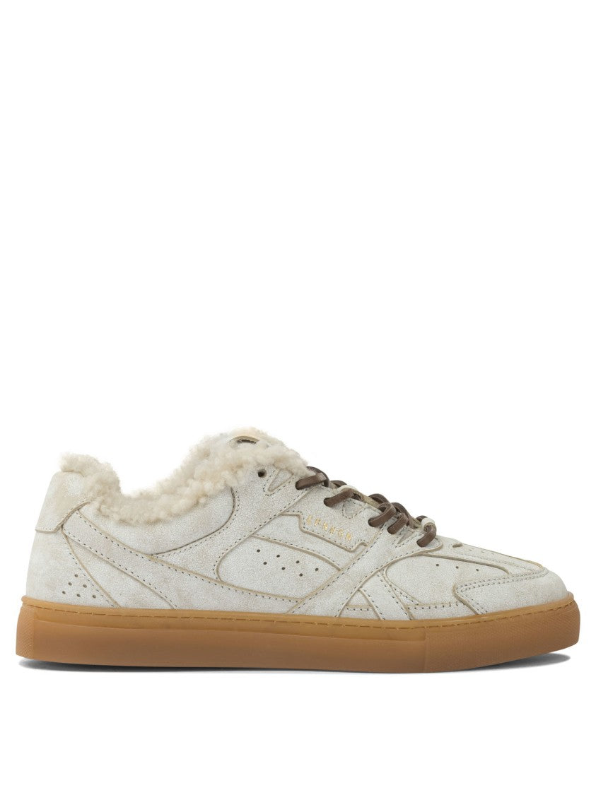 Copenhagen Low-Top Sneakers With Soft Textured Upper