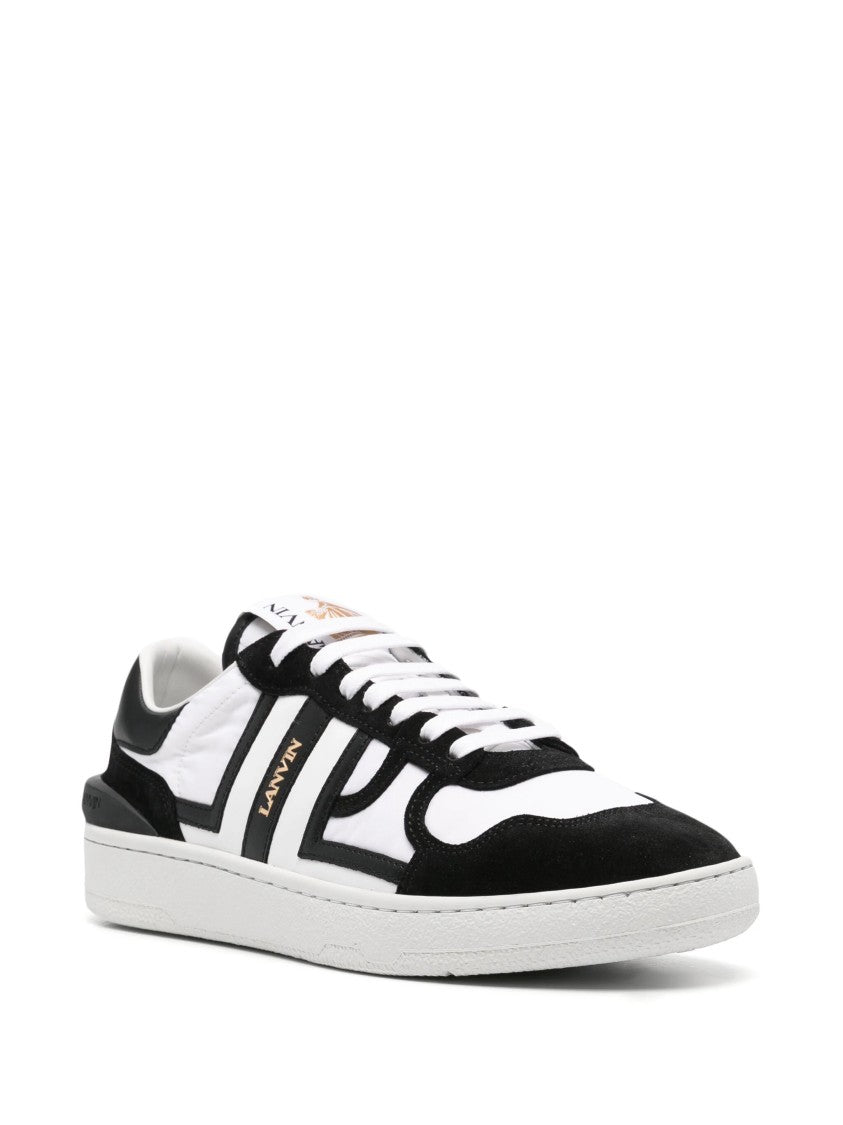 Lanvin White Clay Sneakers White Leather Sneakers