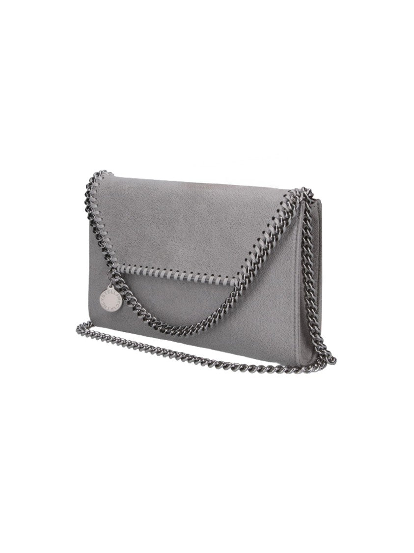 Stella Mccartney Structured Grey Bag With Modern Design