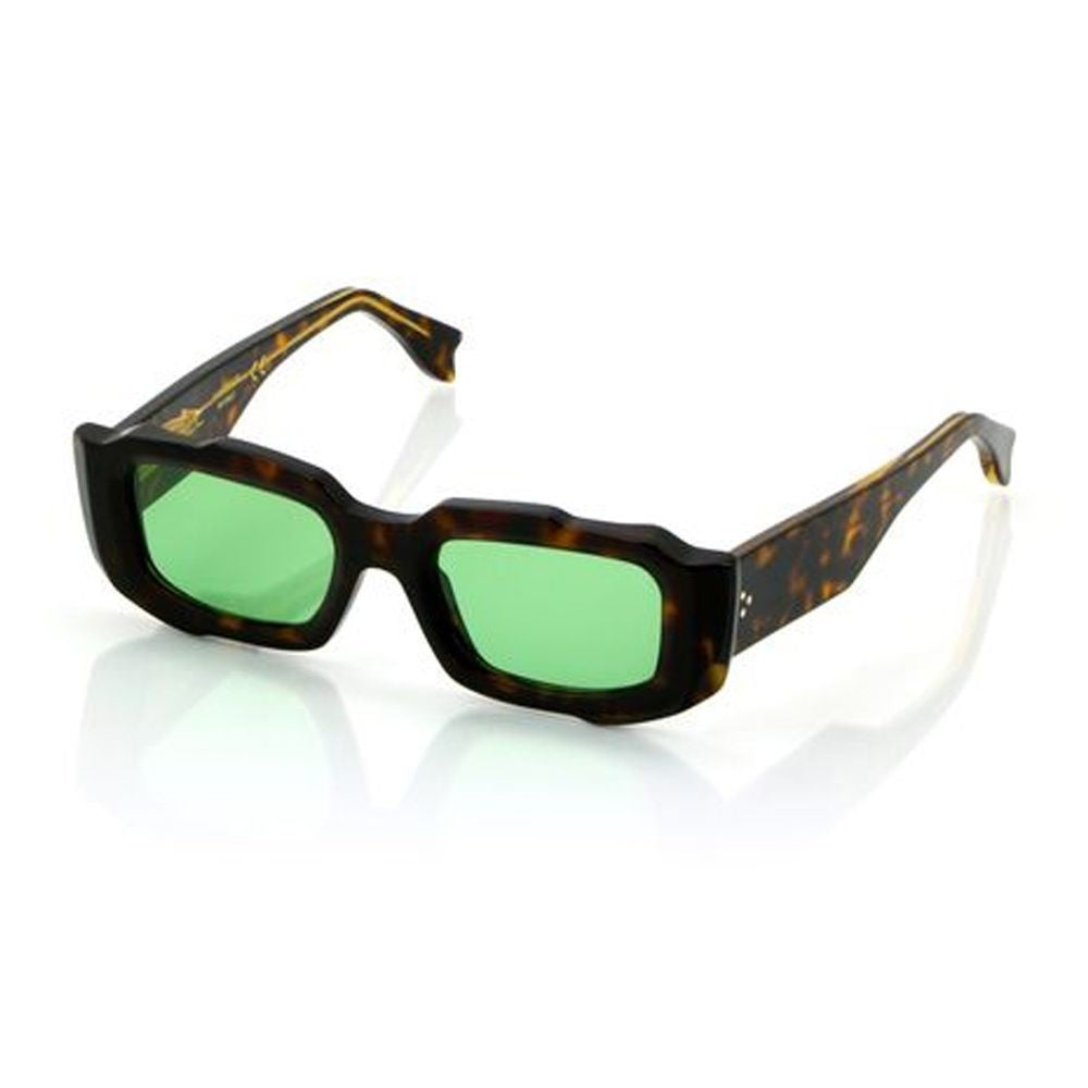 Monokol Concept Eyewear Mk285 Squared Tortoiseshell Acetate Sunglasses
