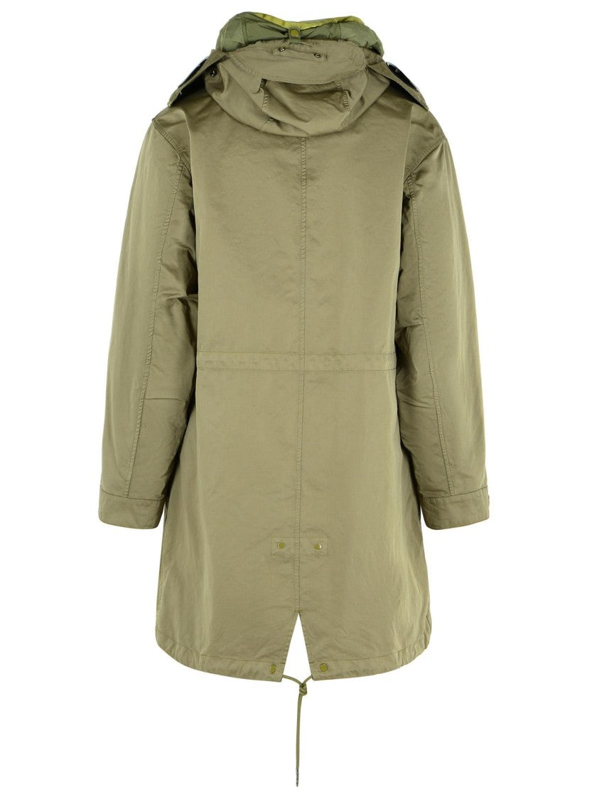 C.P. Company Green Polyester Blend Parka
