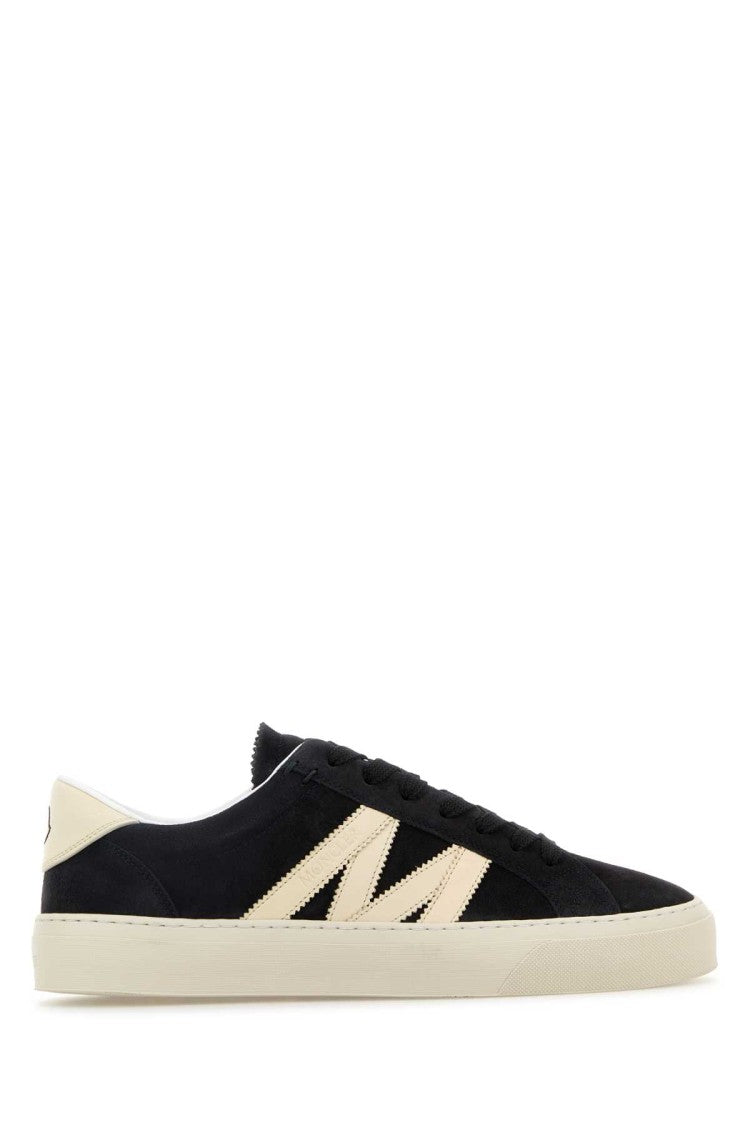 Moncler Midnight Blue Suede Monaco 2 Sneakers