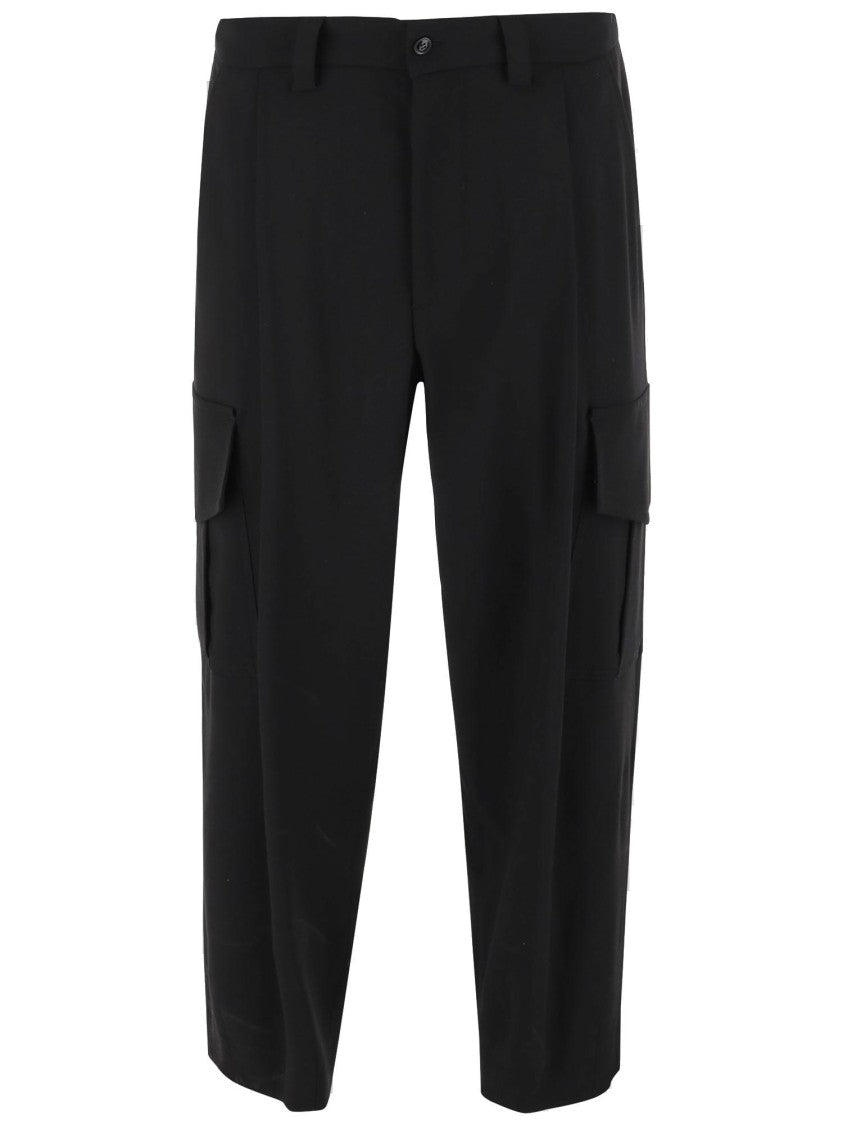Giorgio Armani Wool Cargo Pants With Tailored Silhouette