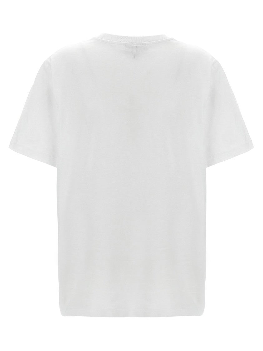 Ganni Basic Cherry T Shirt - Cotton - White