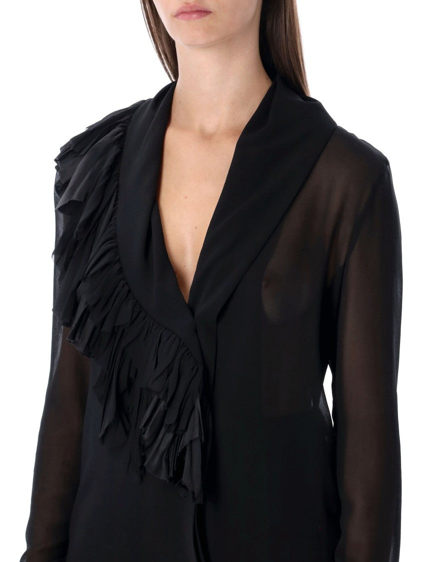Alberta Ferretti Georgette Shirt