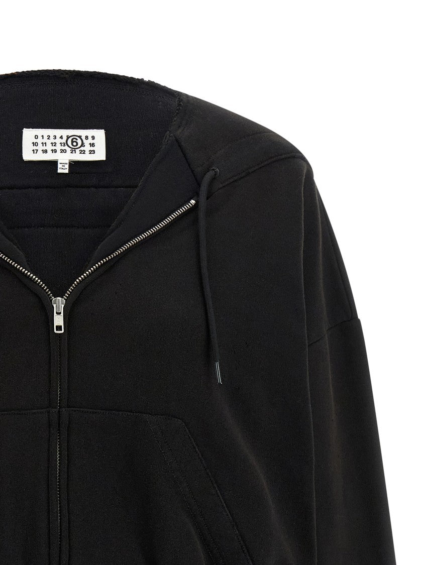 Mm6 By Maison Margiela Trompe L'oeil Hoodie