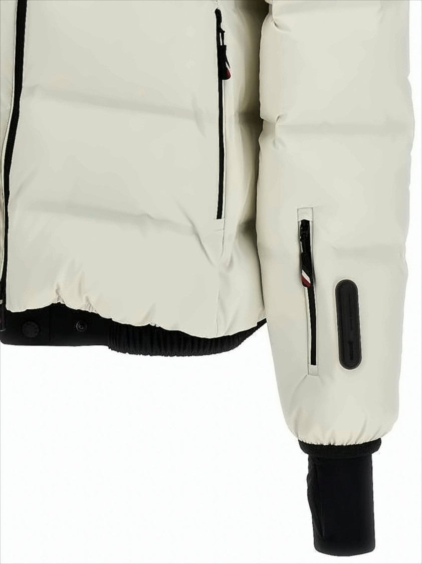 Moncler Quilted Padded Jacket With High Collar