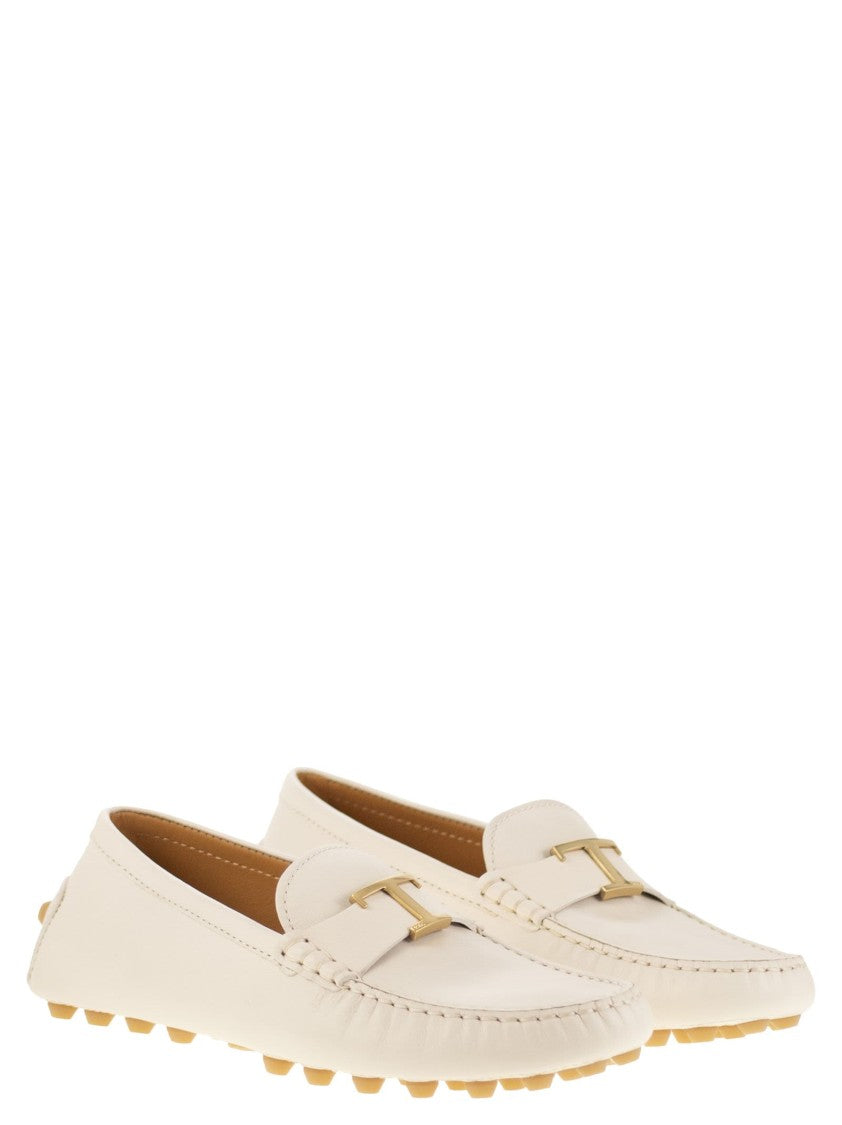 Tod's Bubble T Timeless Leather Flats