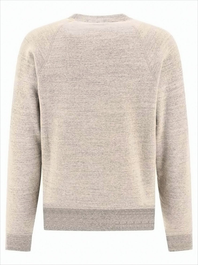 Tom Ford Fine-Knit Long-Sleeve Shirt With Subtle Heathered Pattern