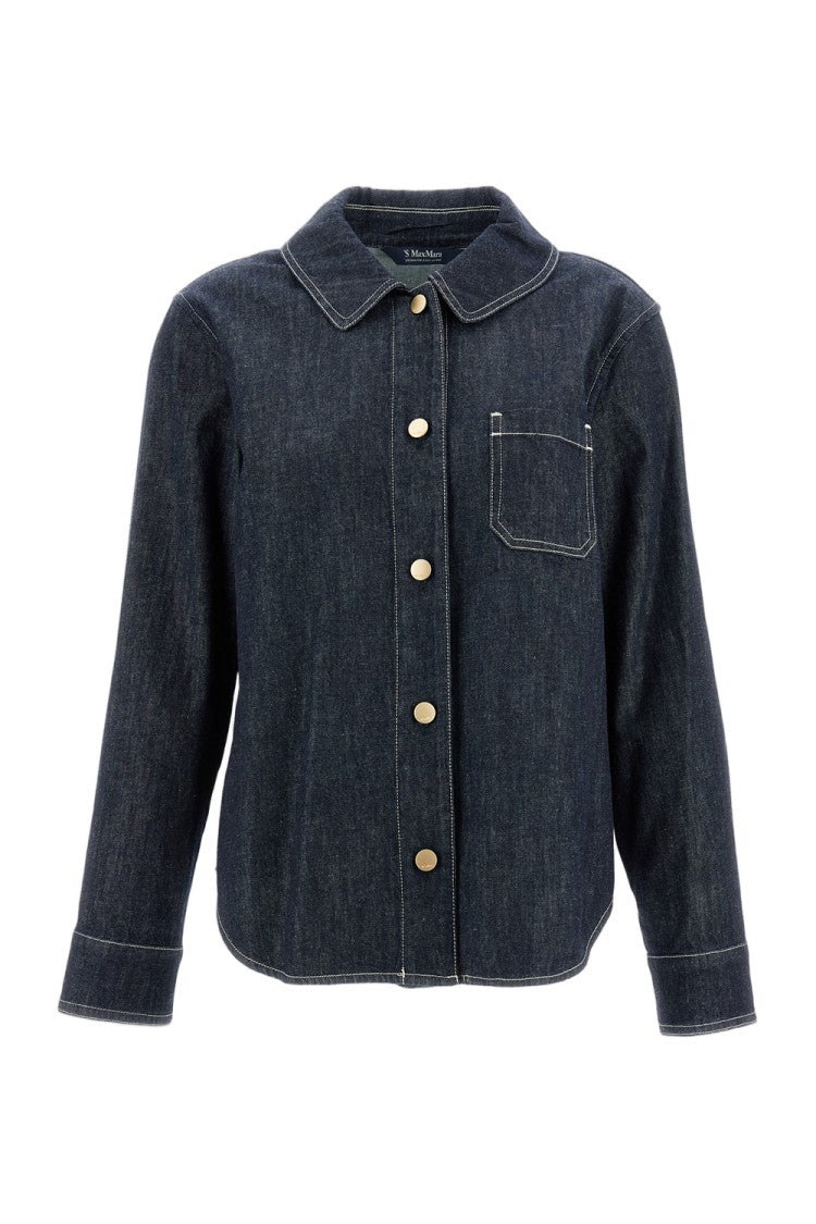 Max Mara Cotton Denim Shirt