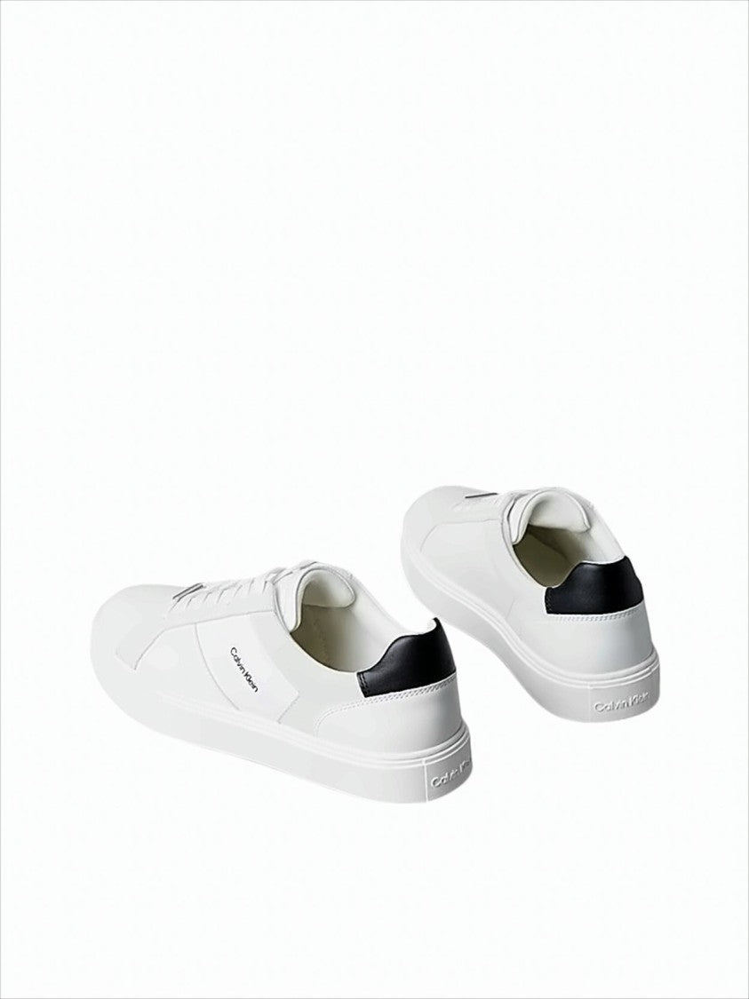 Calvin Klein Smooth Leather Low-Top Sneakers