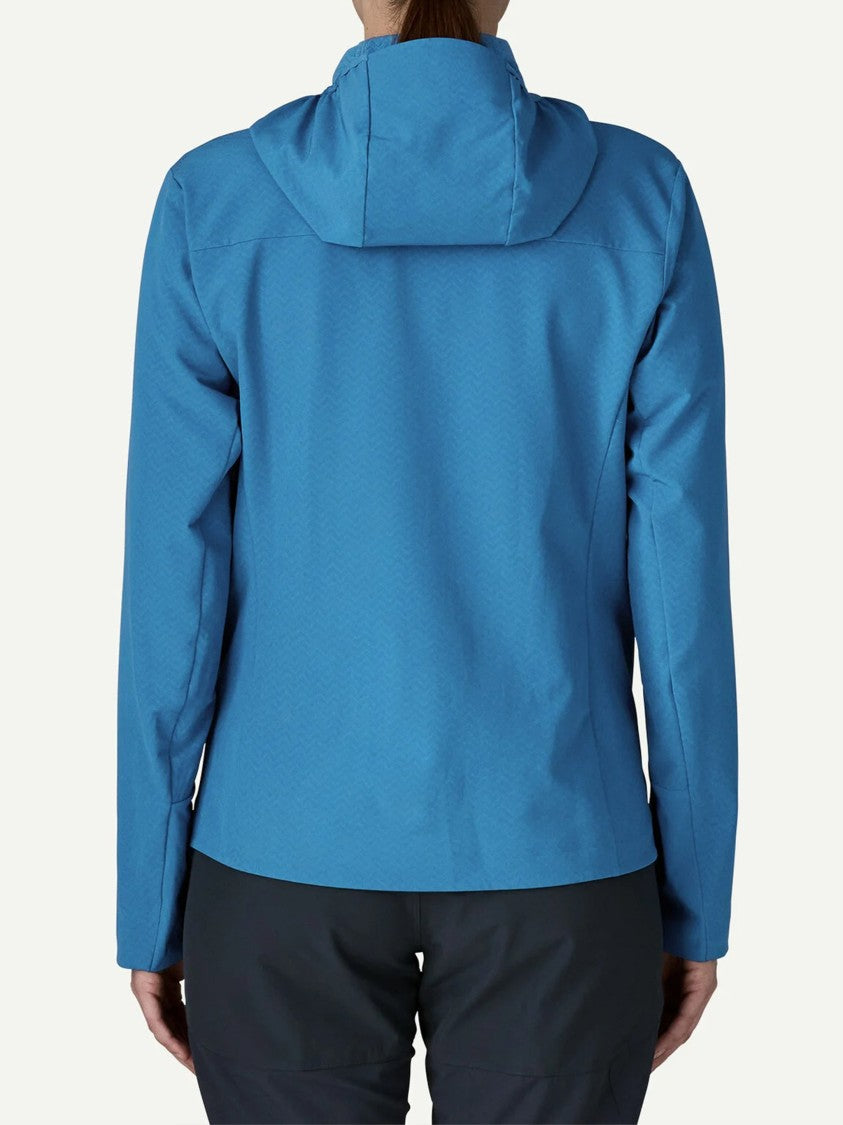 Patagonia Blue R1 Crossstrata Hoody Active Hoodie