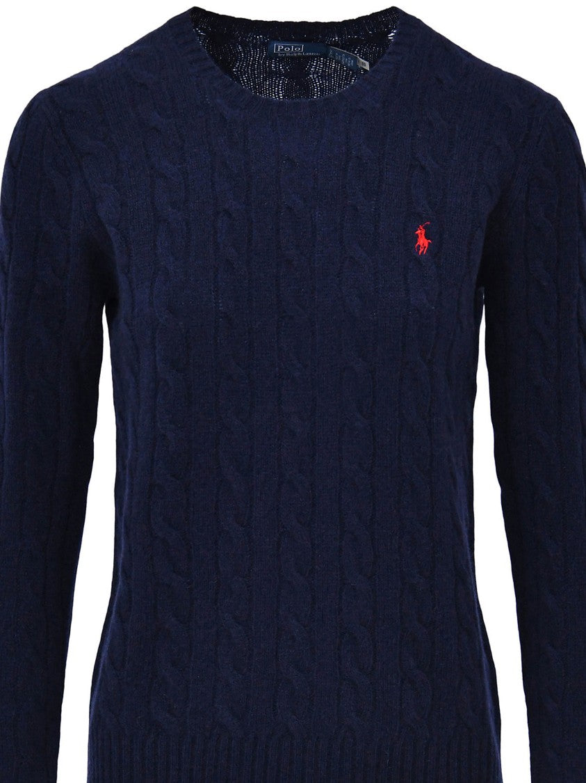 Polo Ralph Lauren Julianna Cable-Knit Long-Sleeve Sweater