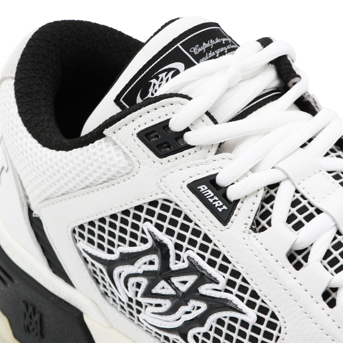 Amiri White Leather Ma-94 Sneakers