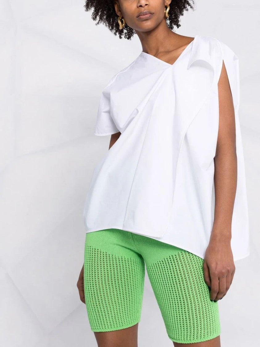 Nanushka Crochet Cycling Shorts