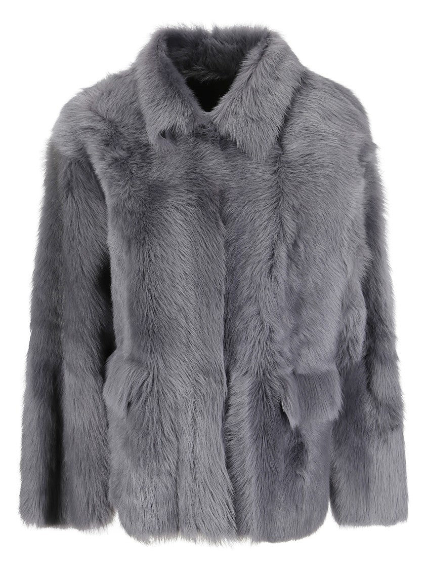 1972 Desa Reversible Shearling Boxy Jacket