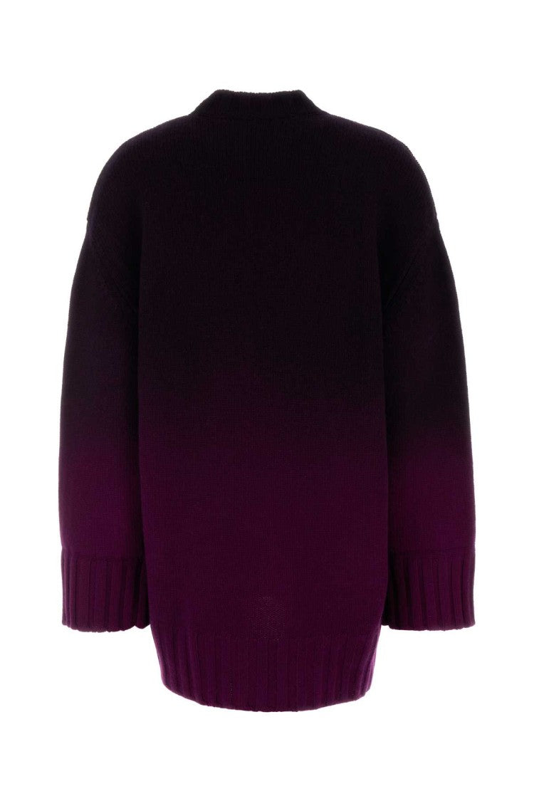 The Attico Grape Wool Blend Oversize Sweater