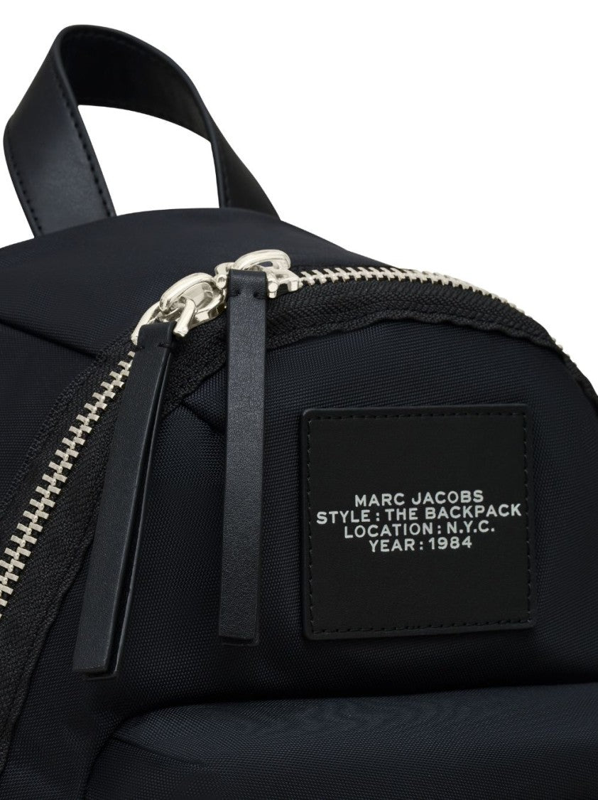 Marc Jacobs Versatile Black Nylon Bucket Bag And Backpack