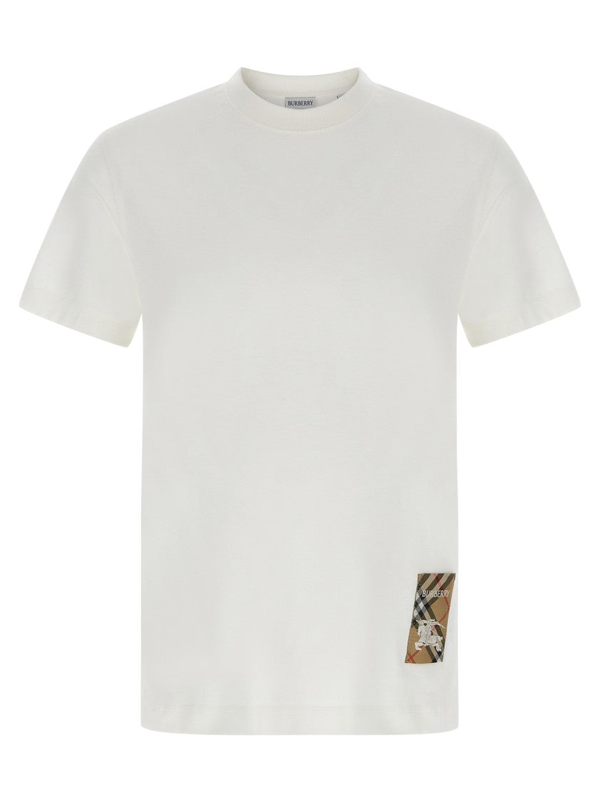 Burberry Check Patch T-Shirt