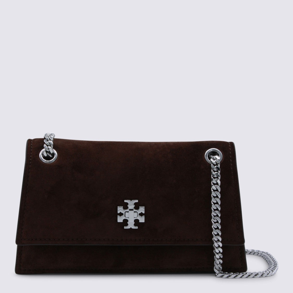 Tory Burch Dark Cocoa Leather Crossbody Bag