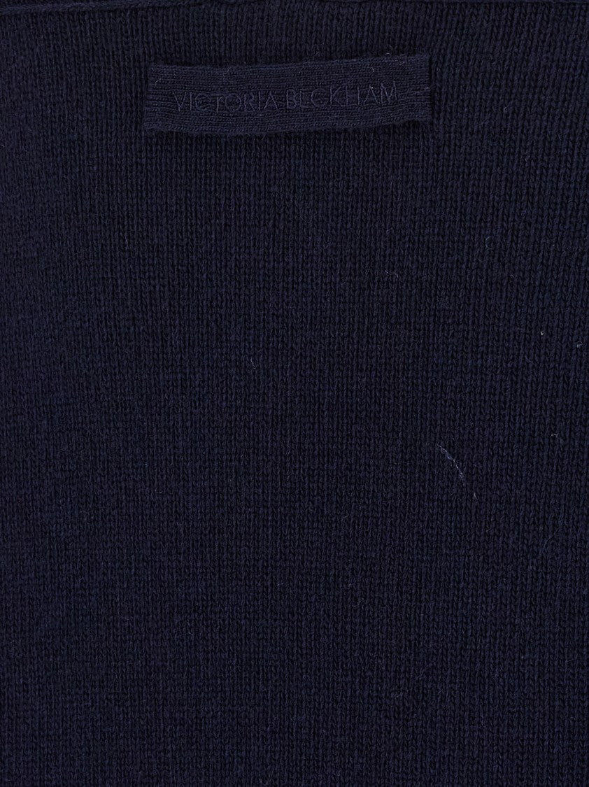 Victoria Beckham 'V-Neck Yoke Detail' Sweater