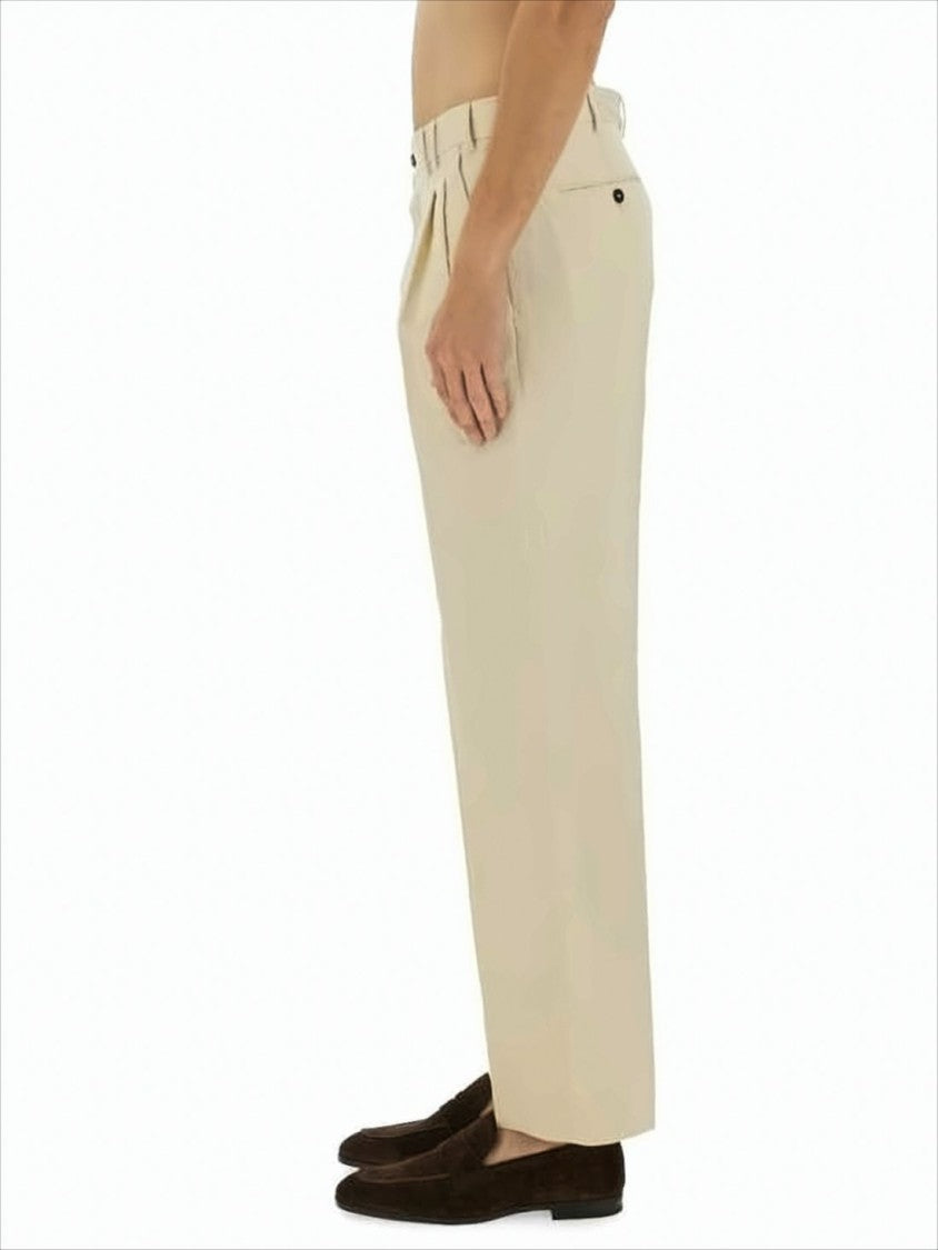 Pt Torino Straight-Leg Chino Pants With Tailored Fit