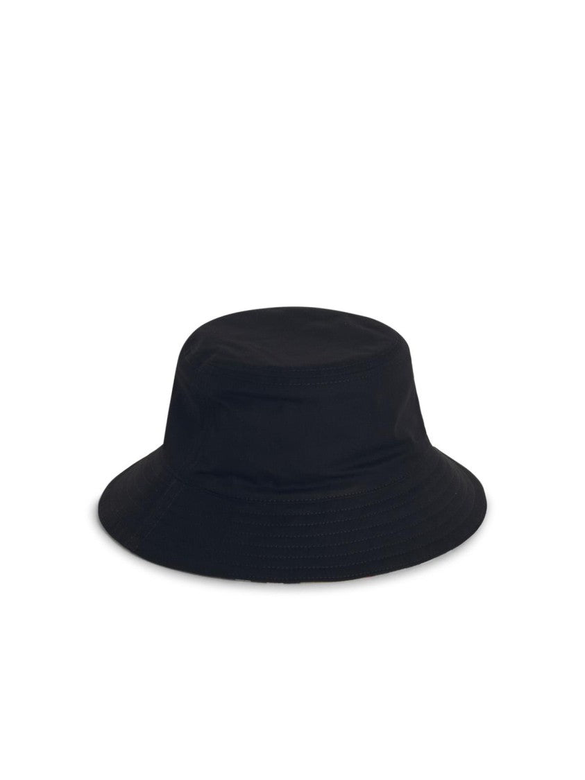 Burberry Bucket' Black Cotton Hat