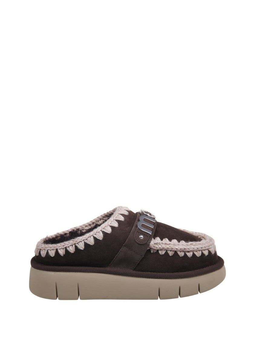 Mou Bounce Clog Metal Logo Mule