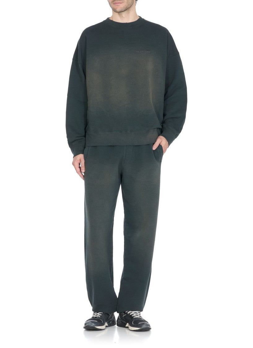 Golden Goose Faded Black Cotton Sweatshirt