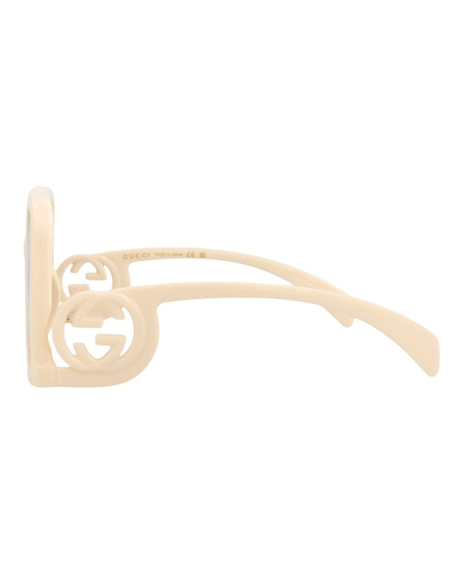 Gucci Bold Square-Frame Injection Sunglasses With Logo Accent
