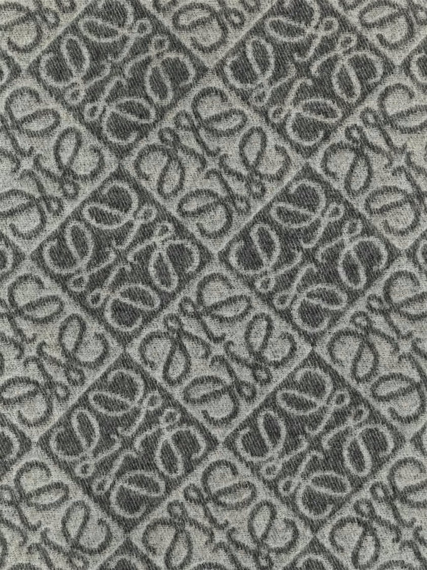 Loewe Textured Wool And Cashmere Scarf