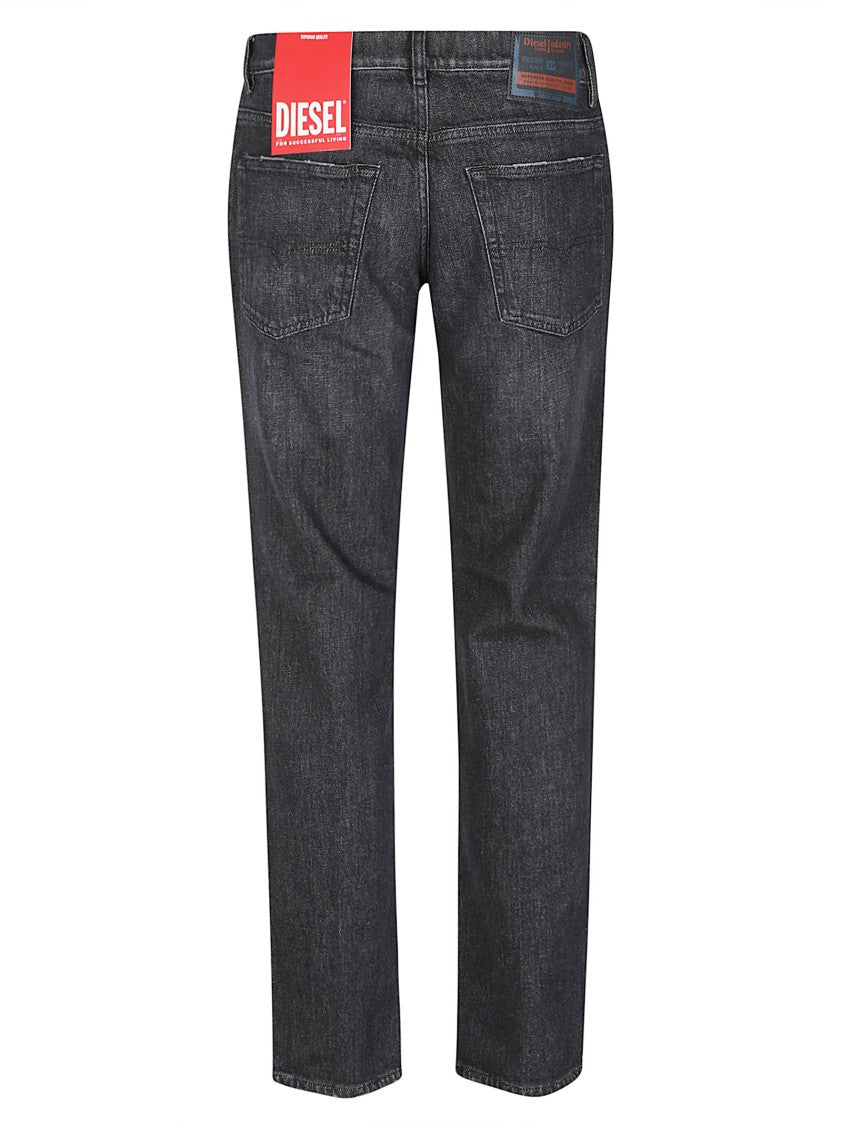 Diesel Black 2023 D-Finitive L.32 Straight-Leg Jeans