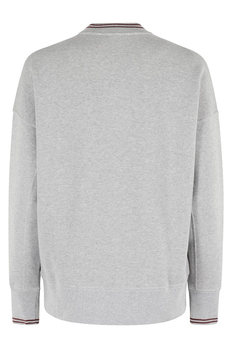 Autry Classic Circle Neck Sweatshirt With Bold Logo Detail