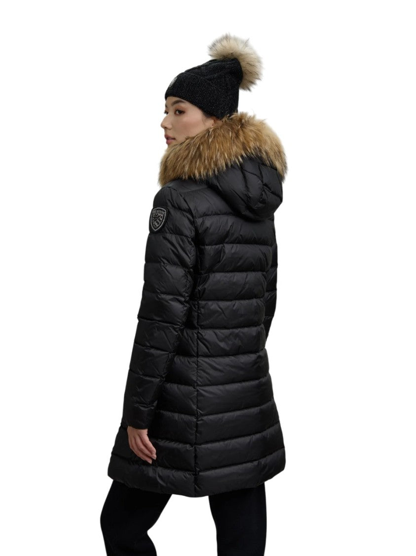 Blauer Quilted Long Coat