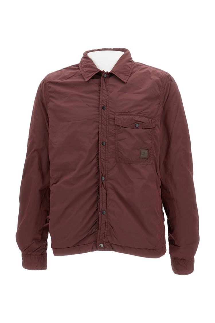Paul Smith Burgundy Nylon Sports Jacket