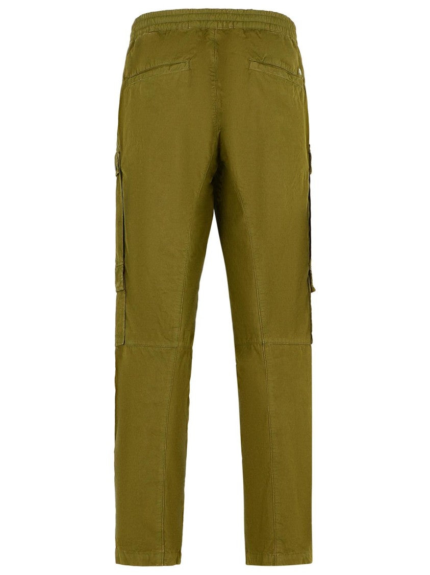 C.P. Company Cargo Pants In Green Cotton