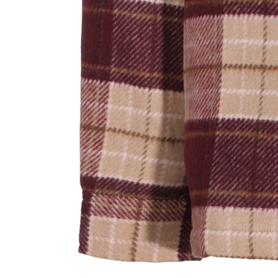 04651/A Trip In A Bag Plaid Long-Sleeve Button-Cuff Shirt