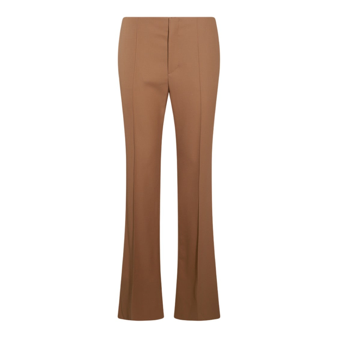 Chloé Tailored Trousers With Central Crease And Flared Hem
