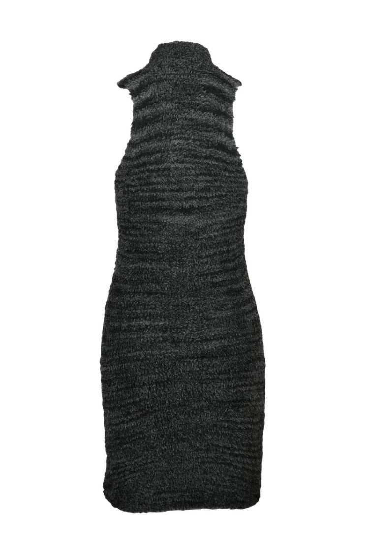 Diesel Sponge Midi Dress - Grey