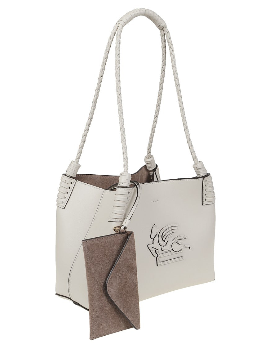 Etro Small Libra Structured Leather Bag