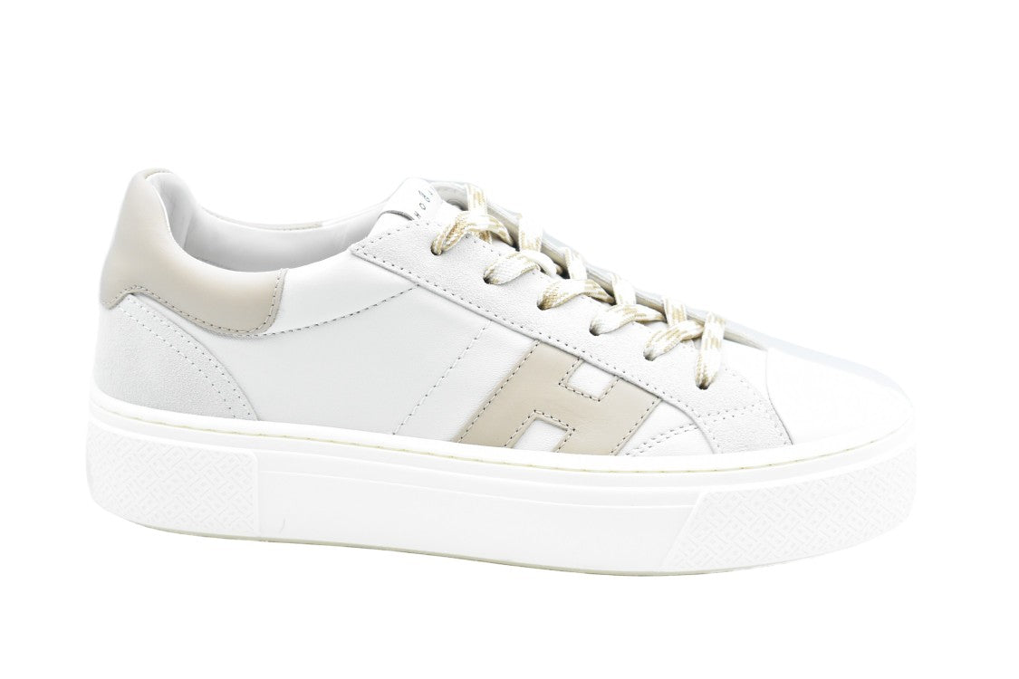 Hogan Iconic 'H' Low-Top Sneakers With Sole