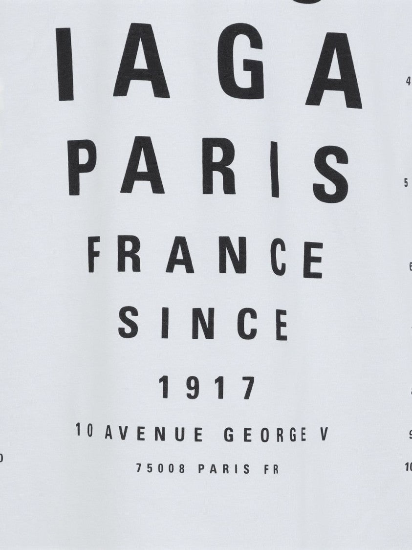 Balenciaga Oversized Optical Print T-Shirt