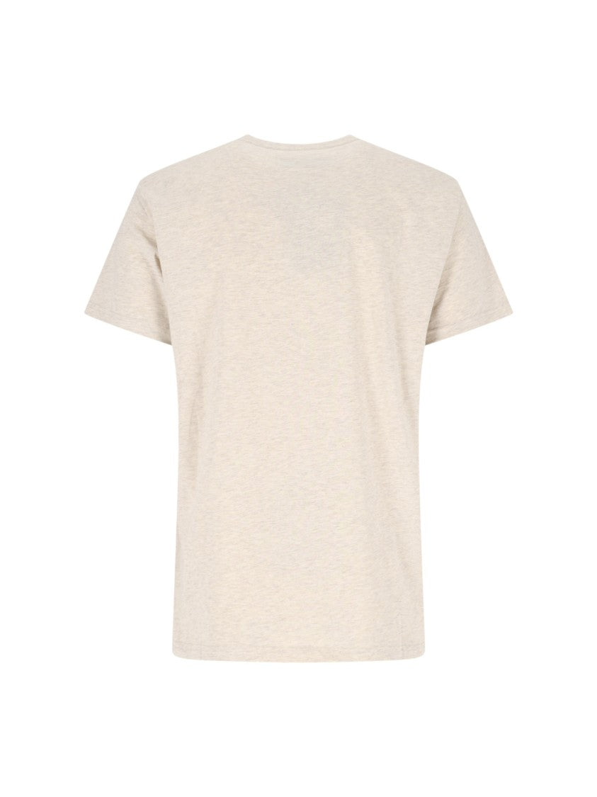 Vivienne Westwood Beige Orb Round Neck Cotton T-Shirt