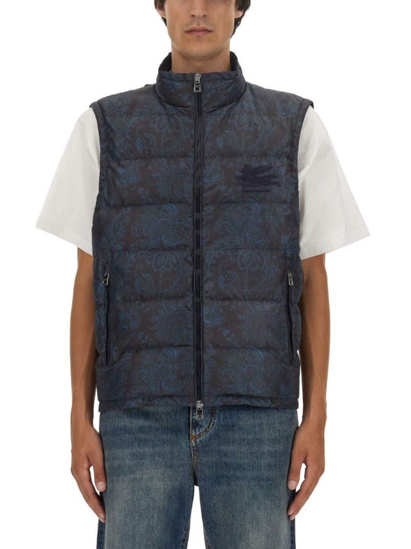 Etro Paisley Print Vest